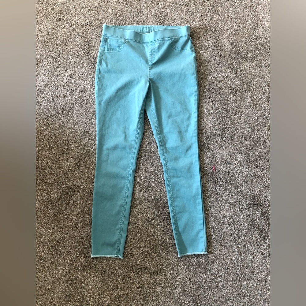 Justice Pants Skinny 16 Stretchy Cotton Blend Elastic Waist Machine Washable